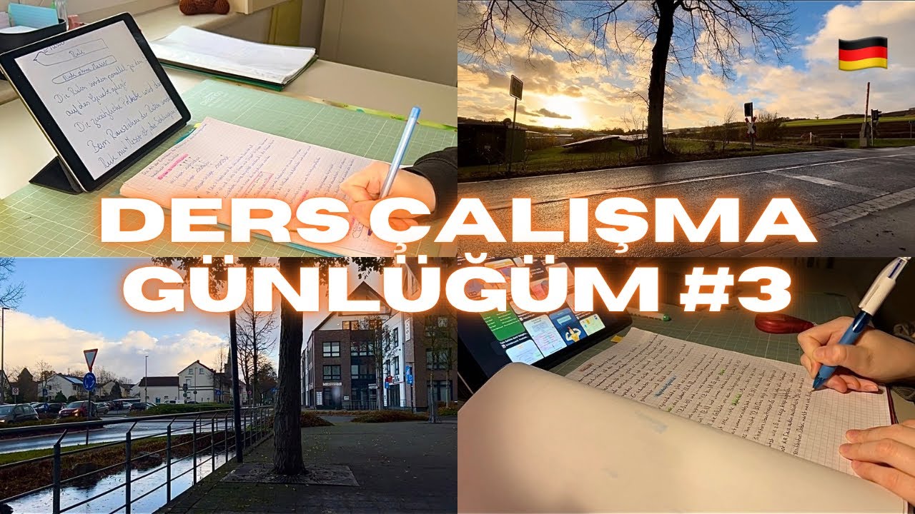 13.sınıf ders çalışma günlüğüm #3