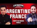  argentine  france  le match en direct avec momo henni et sowdred coupe du monde