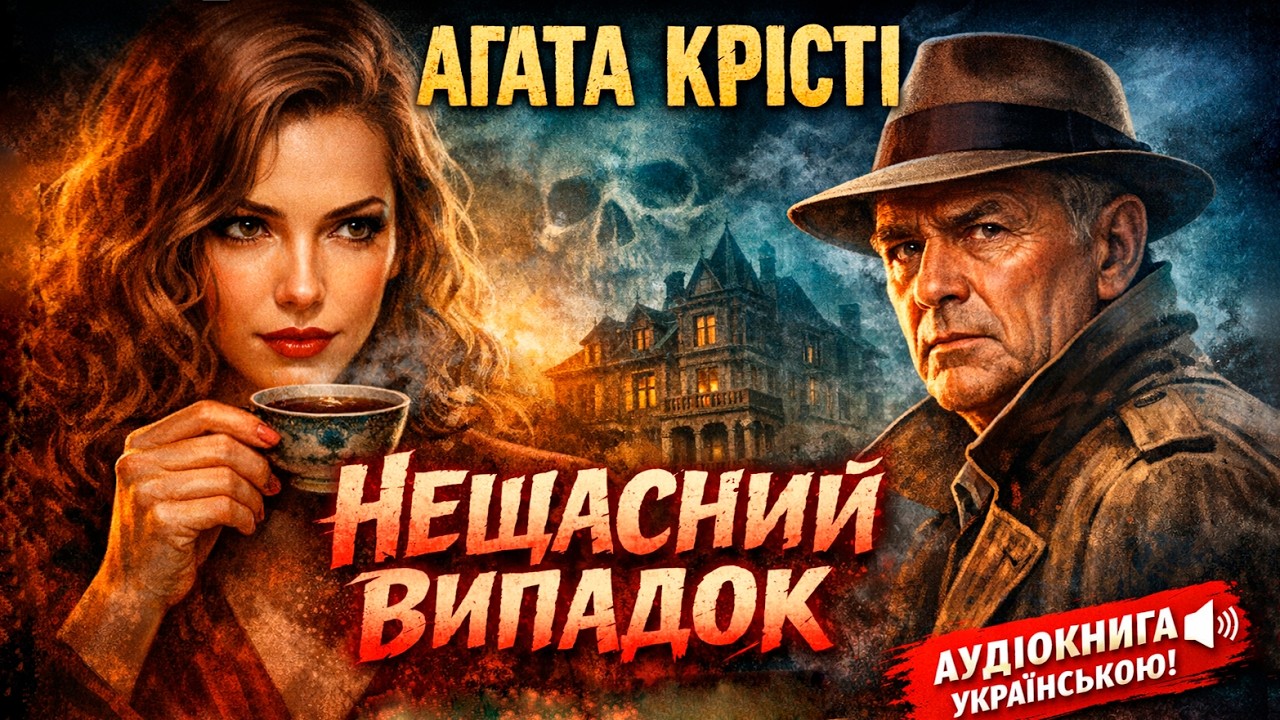 АГАТА КРІСТІ - НЕЩАСНИЙ ВИПАДОК | Читає Ярослав Макєєв #аудіокнигиукраїнською