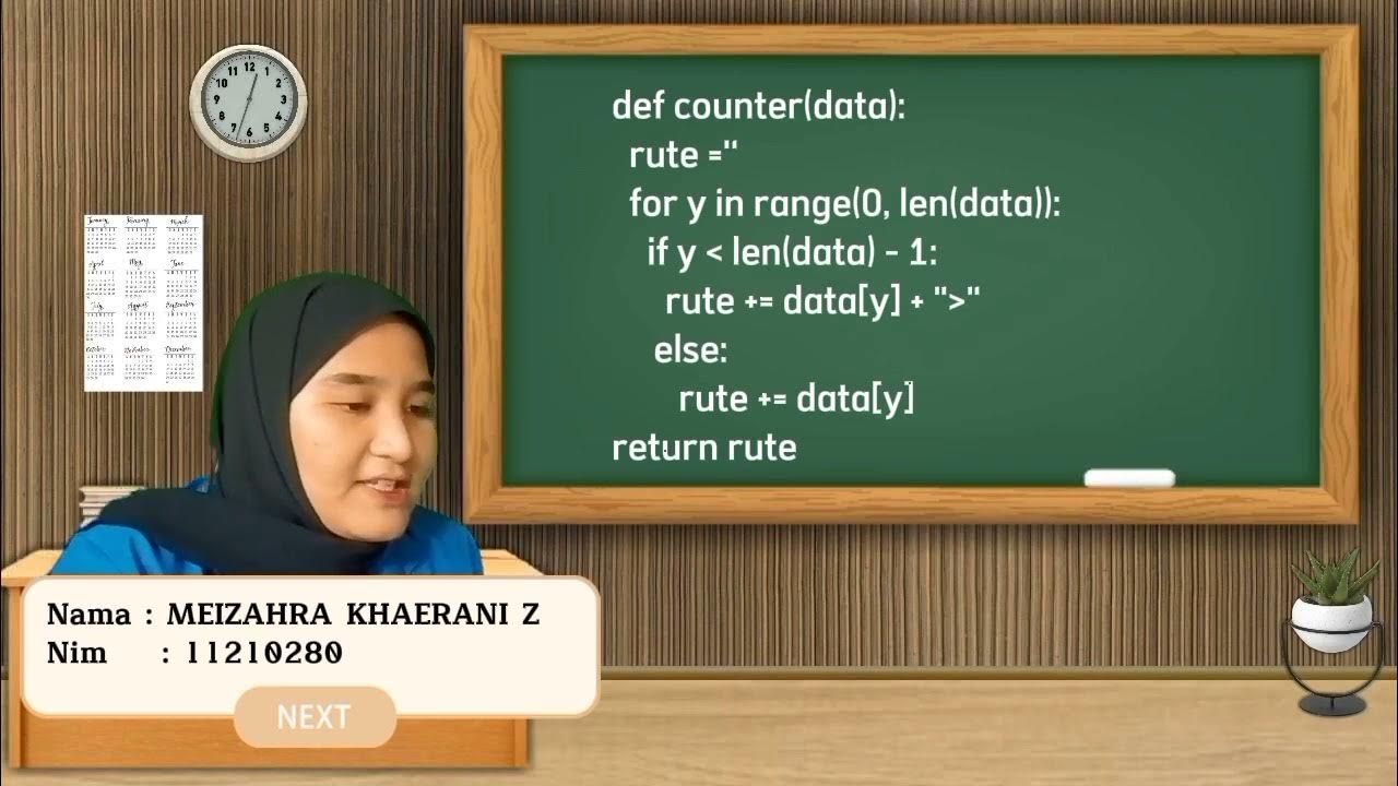 Tugas Struktur Data Membuat Program Python Graph - YouTube