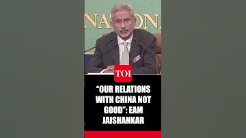 ‘Chinese Forces At Border…’: EAM Jaishankar Reveals ‘India-China Ties Not Good’