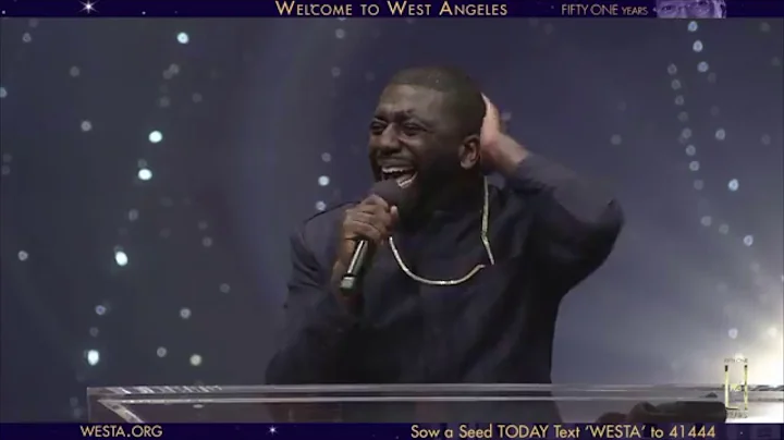Bishop Linwood Dillard closing at West Angeles Pra...