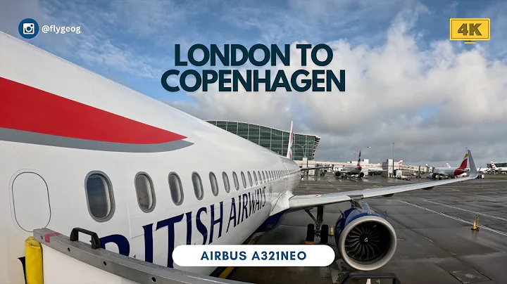 [4K] TRIP REPORT | London Heathrow (LHR)- Copenhagen (CPH) | British Airways A321neo