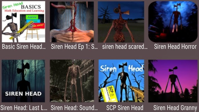 Siren Head Horror Granny SCP 6789