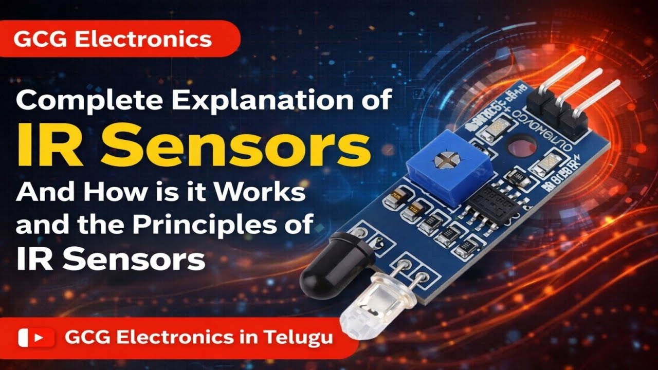 Ir Sensorwith Applications IR Sensor Full Tutorial | Working, Principle & Applications | GCG ...
