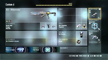 Call Of Duty Advanced Warfare AE4 best class setup