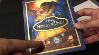 BEAUTY AND THE BEAST [ZAVVI #30] DISNEY LIMITED EDITION STEELBOOK COLLECTION BLU RAY REVIEW