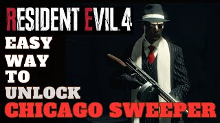 Easy way to unlock the Chicago Sweeper | Resident Evil 4 Remake #residentevil4remake #residentevil4