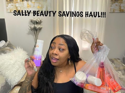 SALLY BEAUTY HAUL | 4 FOR 20 DEAL | TEXTURE ID , BEYOND THE ZONE , MO KNOWS HAIR | SPRING SAVING