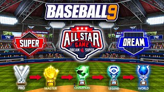 Playing EVERY All-Star Game In Baseball 9!