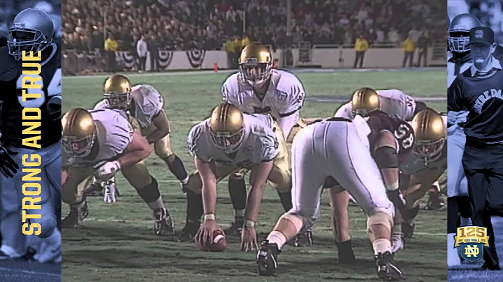 1994 Cotton Bowl vs. Texas A&M - 125 Years of Notre Dame Football - Moment #116