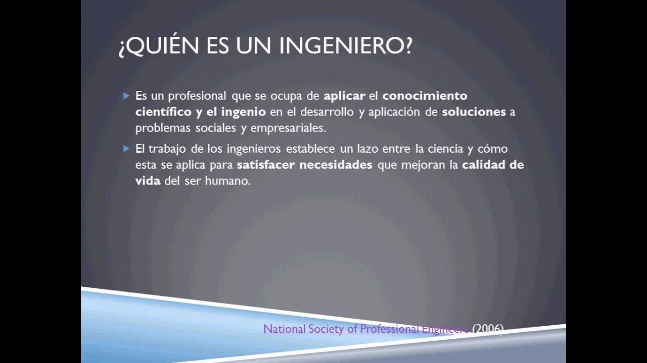 Importancia de la Ingeniería en la Actualidad - YouTube