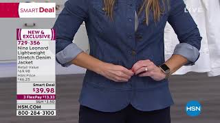 HSN | Nina Leonard Fashions 03.25.2021 - 11 AM screenshot 1