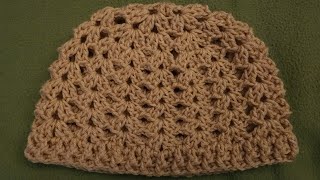 The Double V Stitch Hat - Crochet Tutorial! Quick & Easy! 👍