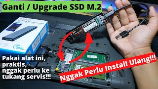 ANTI RIBET!!! Ganti dan Upgrade SSD M.2 Menggunakan Enclosure SSD NVMe Orico M2PV-C3