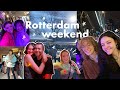 Rotterdam weekend vlog | Erasmus students, food spots, lots of karaoke