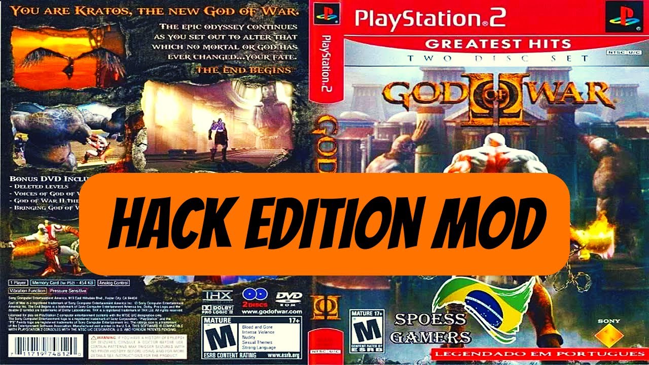 God of War 2 1 II Save PlayStation 2 PS2 Memory Card 100