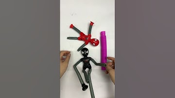 Robot Black Mini  Pop Sound ASMR Creating satisfying POP #asmrsounds #satisfying #relaxing #creative