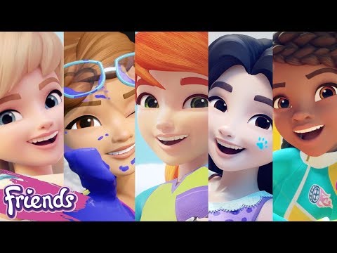 LEGO Friends Character Spot 2018 Compilation - Meet Olivia, Andrea, Emma, Mia, Stephanie !