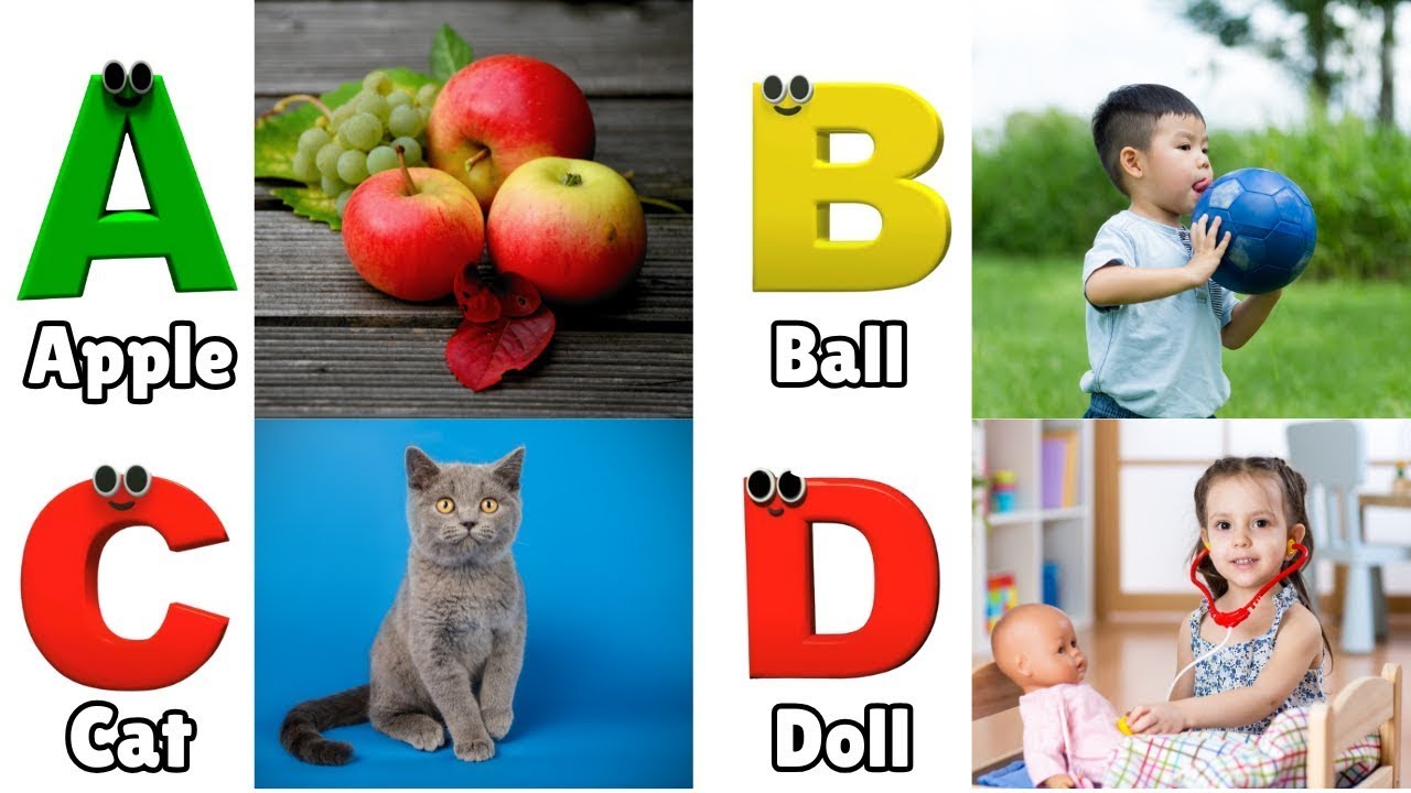 A for Apple Song | Phonics for Kids | Alphabet Letters | Learn ABC for ...