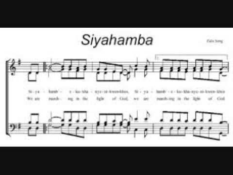 siyahamba noten siyahamba noten
