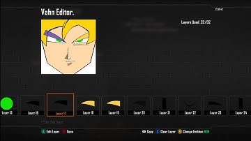 Black Ops 2 **DBZ SSJ1 GOKU** Emblem Editor