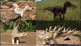 The Isle News Kentrosauru Hatchlings & Adult, Baby Baryonix & Adult Bary, Austro Baby