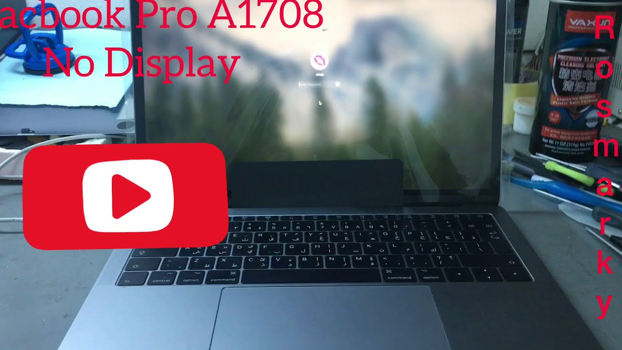 How to fix Macbook Pro 13inch 2017 (Model: A1708) - that have backlight ...