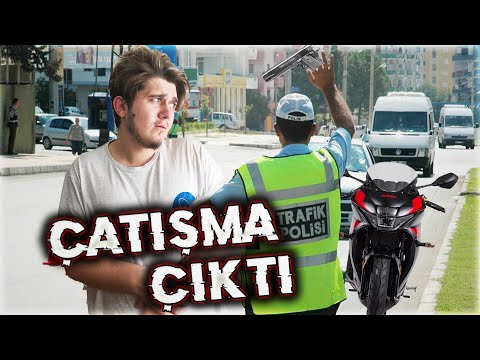 POLİS ÇEVİRDİ ÇATIŞMA ÇIKTI ! - MOTOVLOG