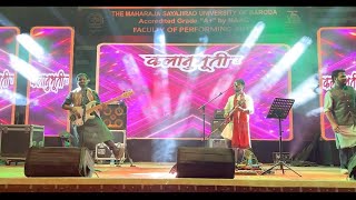 @TheMeghdhanush band Perform in Vadodara @KalanubhutiVadodara