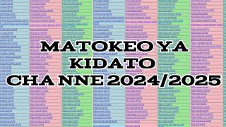 MATOKEO YA KIDATO CHA NNE 2024/2025, NECTA TAZAMA HAPA FORM FOUR RESULTS 2024/2025..