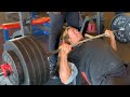 Heavy incline chest day  mike ohearn