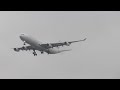 HD | Air France Airbus A340-311 Landing | F-GLZI | Detroit Metro Airport (DTW)