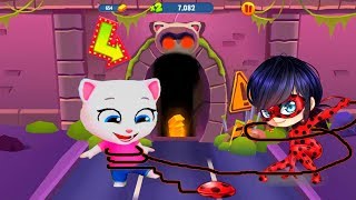 КТО КРУЧЕ ГОВОРЯЩИЙ КОТ ТОМ TALKING TOM ПРОТИВ ЛЕДИ БАГ! МЕГА ЧЕЛЛЕНДЖ! #2 КТО КРУЧЕ ГОВОРЯЩИЙ КОТ ТОМ TALKING TOM ПРОТИВ ЛЕДИ БАГ! МЕГА ЧЕЛЛЕНДЖ! #2