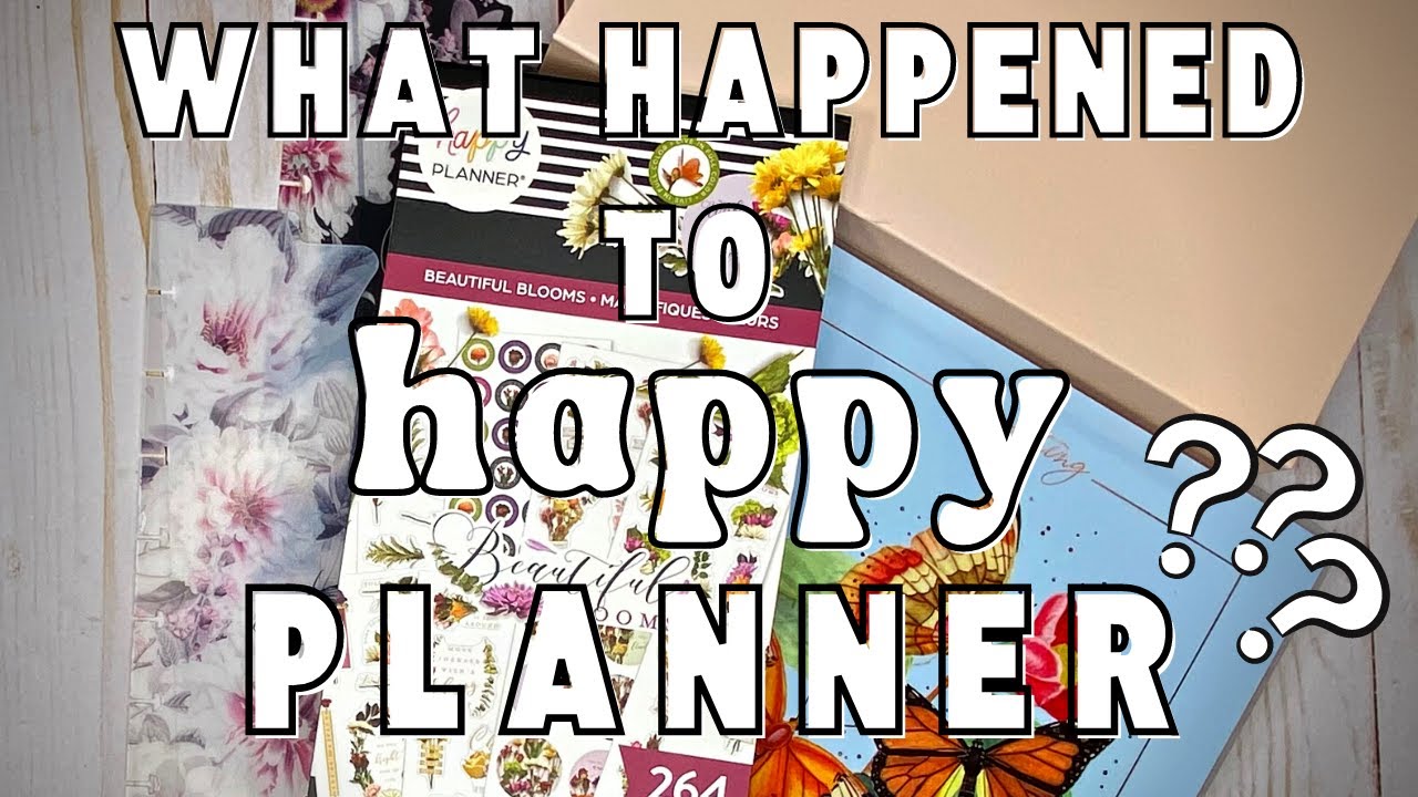 WHAT HAPPENED TO HAPPY PLANNER?  / SHOPPING LOCAL STORES / FALL RELEASE 2022