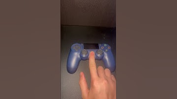 How to press the PS button on a DualShock 4 controller with your right hand’s pointer finger