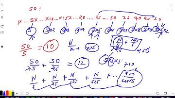 Count trailing zeroes in factorial of a number in O(log N) time Complexity