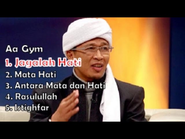 Aa gym mp3 jagalah hati