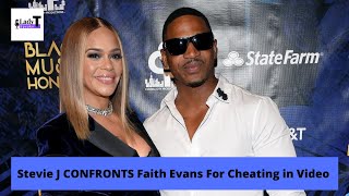 Stevie J Accuses Faith Evans Of Cheating in Video | Toxic Marriage | Lady T Speaks