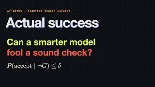 Checking actual success: why a sound checker beats any optimizer
