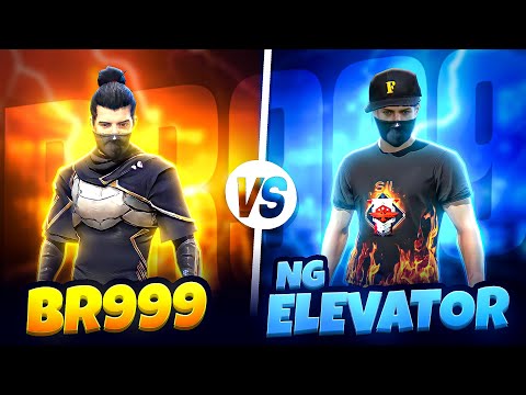 OP BR999 ? vs NG ELEVATOR ? || 1vs1 IN HIS STREAM ?? GUESS WHO WON ?❤️‍?