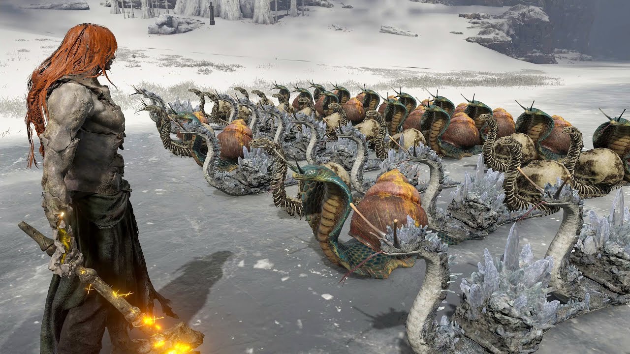 Can ANY Boss Survive 50 Angry Snails? Elden Ring YouTube