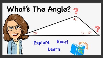 How to Find Missing Angle Measures in Triangles: Triangle Sum Theorem and Simple Equations