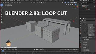6. BLENDER 2.80: LOOP CUT TOOL