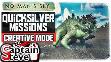 Quicksilver Missions Creative Mode | Captain Steve No Man