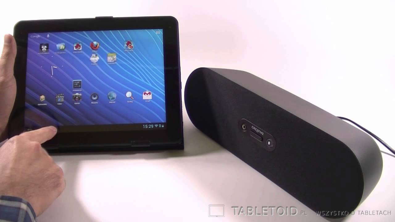 Głośniki Bluetooth Creative D80 z tabletem Kiano Pro 10 Dual