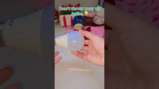 DIY mini bulb planter💡✨🌿/Cute Pinteresty crafts part 14 🩷🌷#bulbcraft #diyplanter #diy #craft #viral