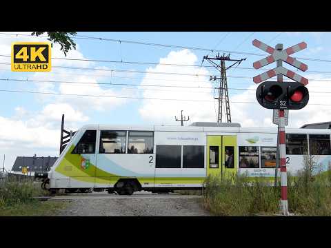 RAILROAD CROSSING - ZIELONA GÓRA PRZYLEP (PL) ★ 4K ★