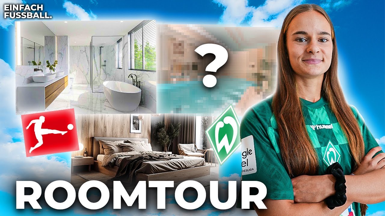 Wie wohnt eine Fußballerin? 😳