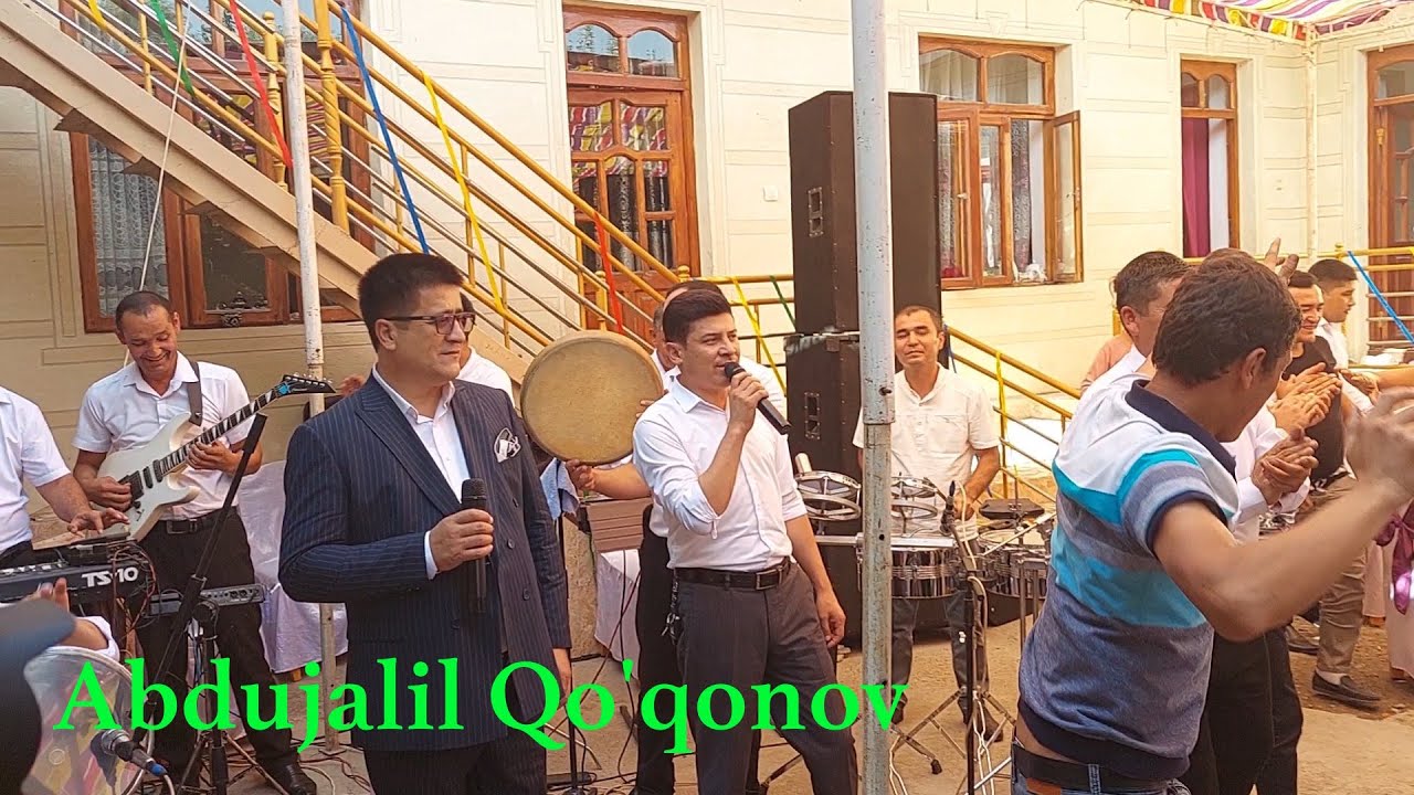 Abdujalil Qo'qonov to'yda sho'x qo'shiqlar ...